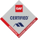 LA Roofing - Certified GAF Logo